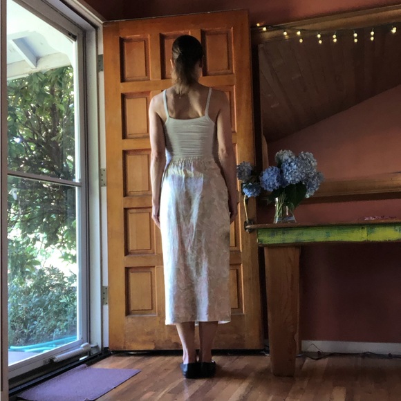 Jones New York Sport Floral Linen Skirt Sz 6P - Picture 3 of 8